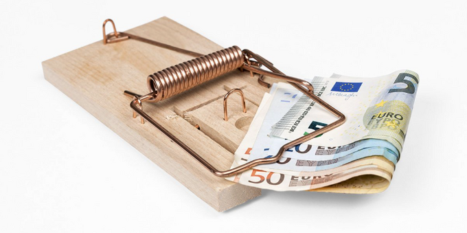 Write this word in the bank transfer description and they block your account for a month