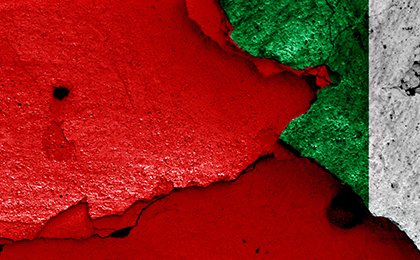 Italy's industrial production is still in crisis