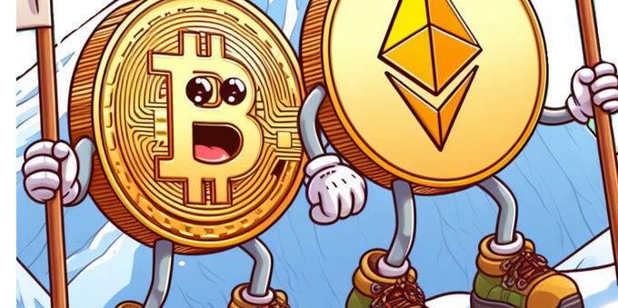 Bitcoin and Ethereum hit highs on jobs data as Black Rock moves in