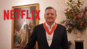 Who is Ted Sarandos, co-CEO of Netflix, and how much does he earn?