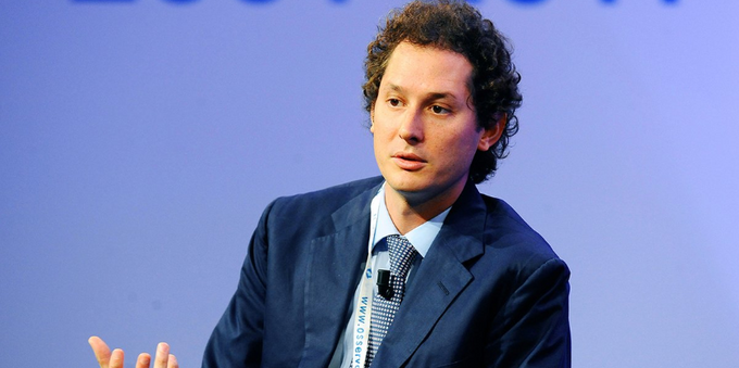 The net worth of John Elkann, CEO of Exor and chairman of Stellantis