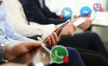 Can you text yourself on Whatsapp and Telegram?