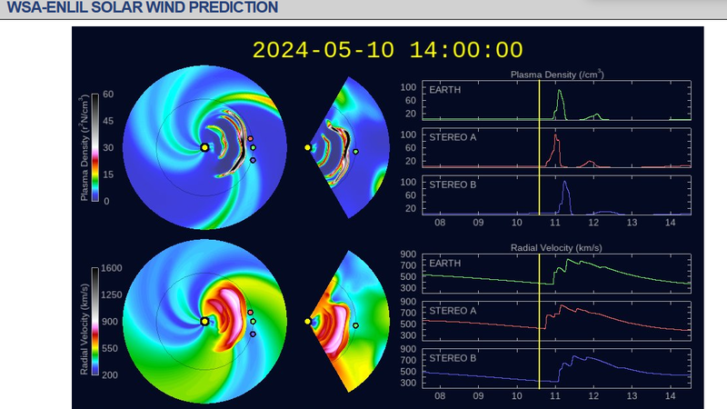Solar Storm To Continue Across Europe Into Sunday