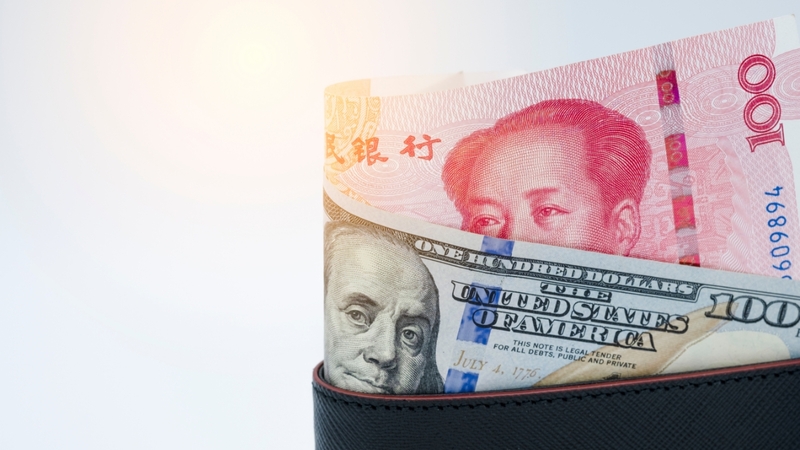 China's Yuan too falls to historical low. US Dollar stronger than ever