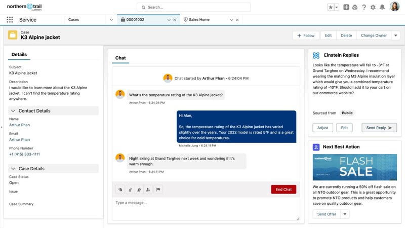 Generative artificial intelligence enters CRM: meet Einstein GPT